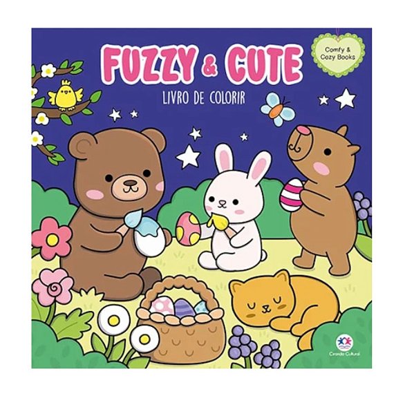 Bobbie Goods - Livro de Colorir - Fuzzy and Cute - 3676340737