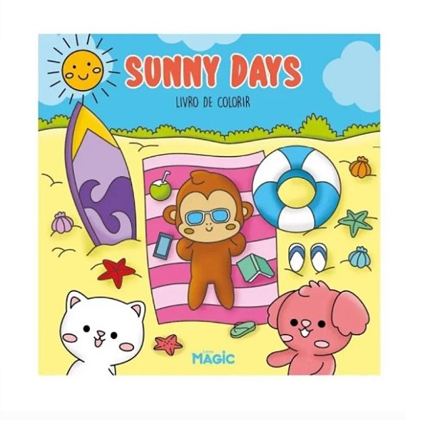 Bobbie Goods - Livro de Colorir -  Sunny Days 584952