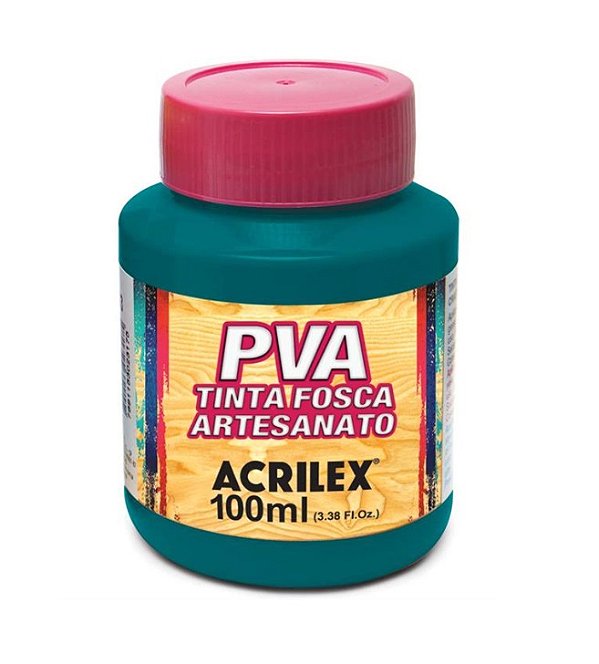 Tinta PVA 100 ml Verde Bandeira - Acrilex