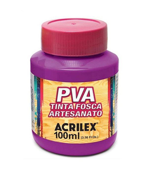 Tinta PVA 100 ml Magenta - Acrilex