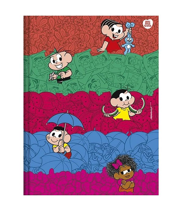 Caderno Brochura Grande Turma da Monica ANIMATIVA