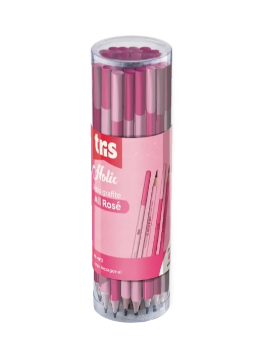 Lápis Grafite Holic All Rosé - Tris 904928