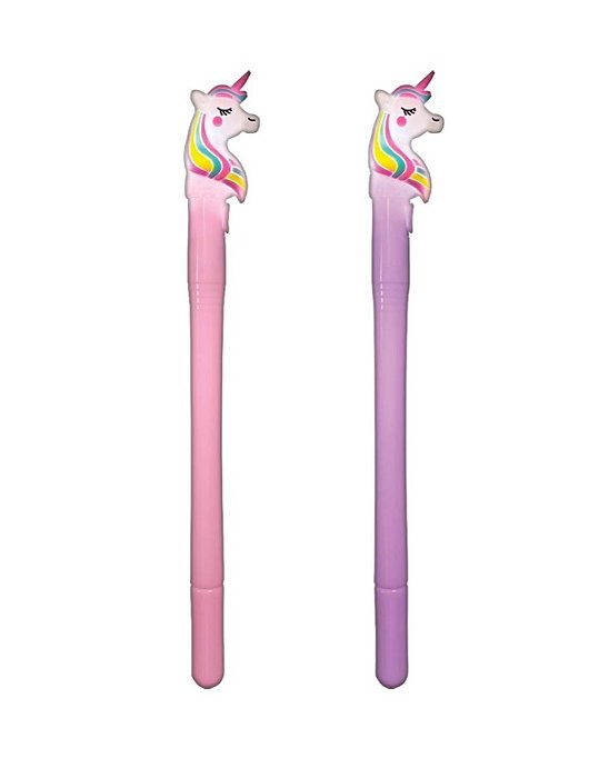 Caneta Gel com LED 0.5mm Unicórnio - Tilibra 353370