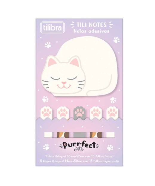 Tili Notes Purrfect Cats - Tilibra 354741