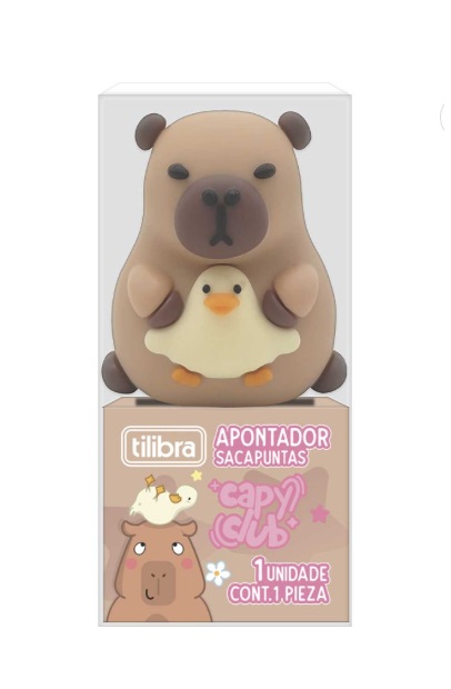 Apontador 1 Furo Sem Depósito Capyclub - Tilibra 390534