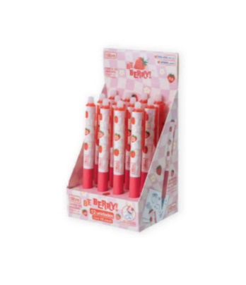Caneta Gel Apagável Retrátil 0.5mm Be Berry - Tilibra 390666