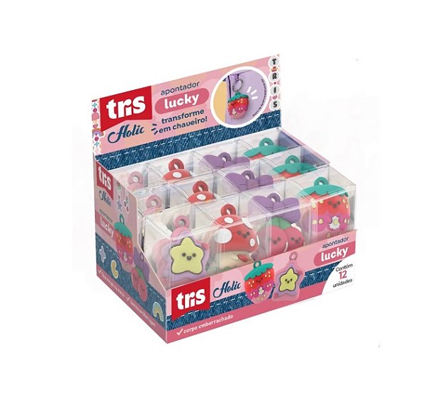 Apontador Lucky Holic Charm - Tris 910905