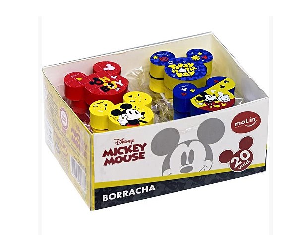 Borracha Decorada Mickey - Molin 22665
