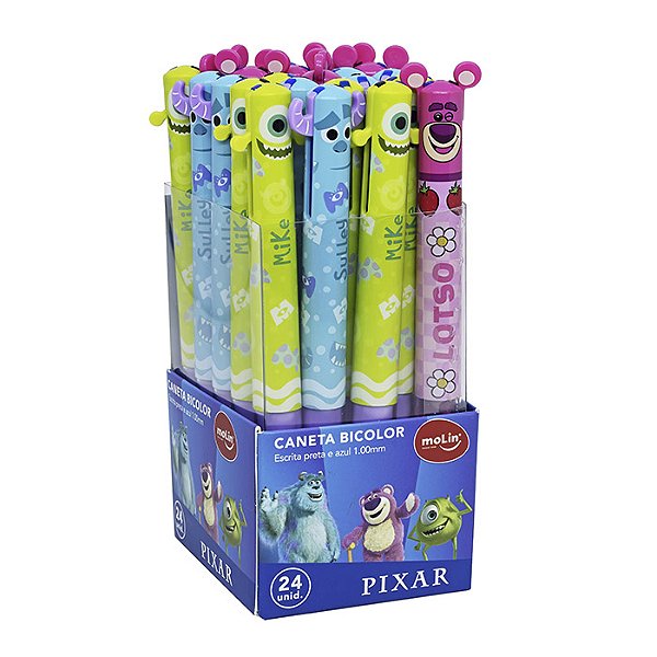 CANETA BICOLOR PIXAR - MOLIN 32708