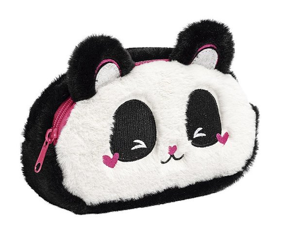 Estojo Médio Pelúcia Lovely Friend - Tilibra 390054