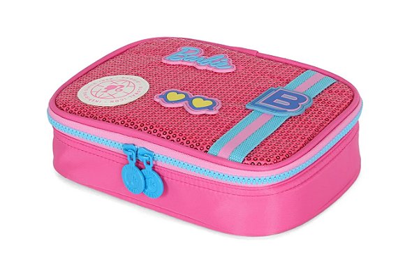 Estojo grande Barbie paete