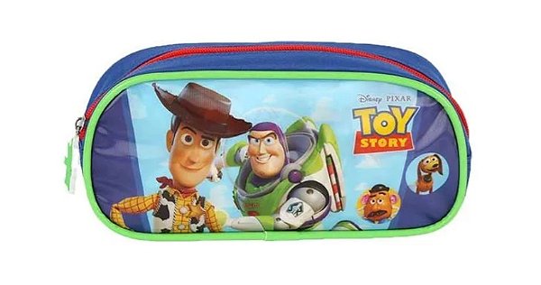 Estojo Escolar Toy Story Disney Com Zíper