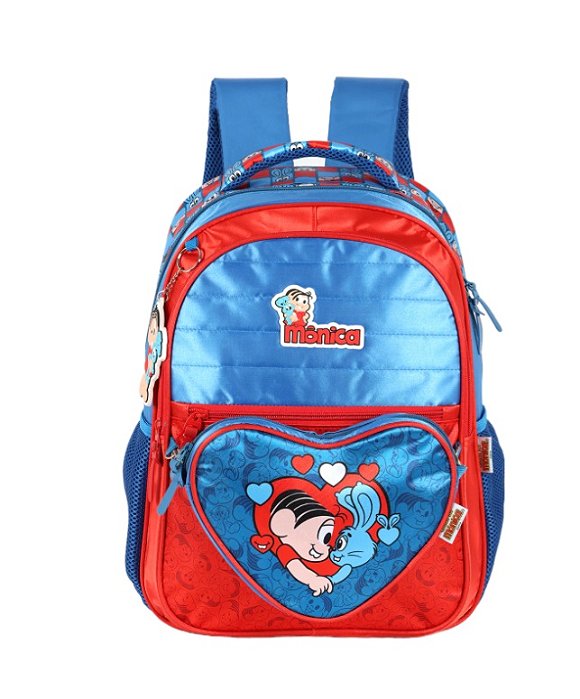 Mochila De Costas Turma Da Monica Com Bolso Removivél Up4you