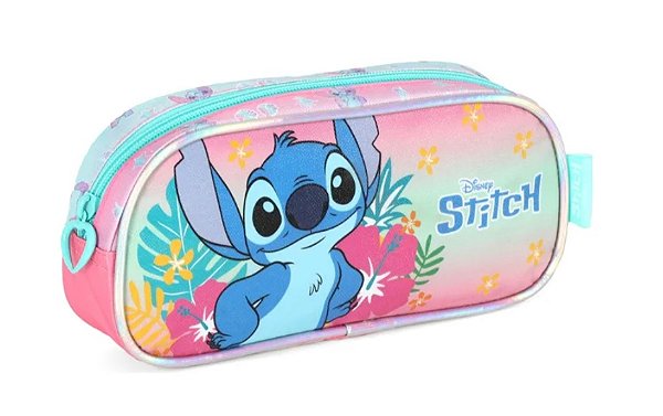 Estojo Escolar Stitch