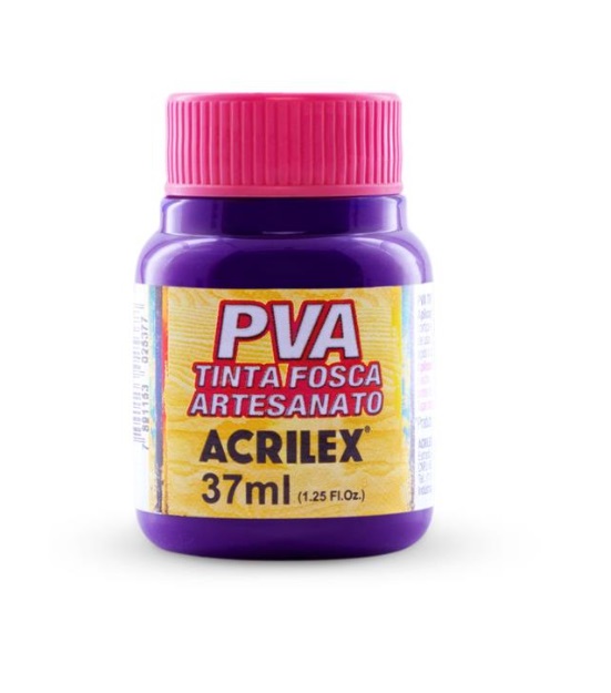 Tinta PVA 37 ml Violeta - Acrilex