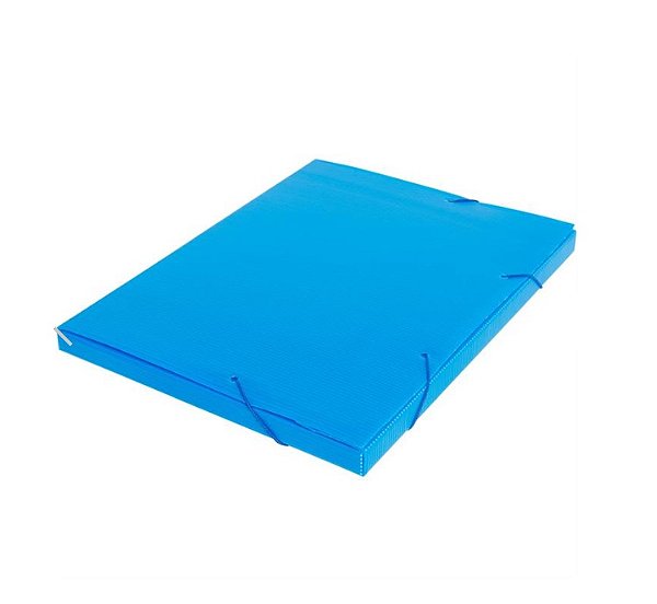 Pasta polionda Oficio 20mm Azul Novaonda - Polibras