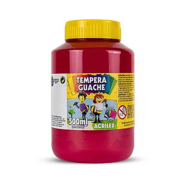 Tinta Guache 500 ml (Magenta) - Acrilex