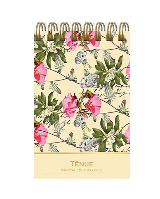 Caderneta de Anotações Perfumada Tênue 144 Folhas Dani Fernandes ANIMATIVA 11043