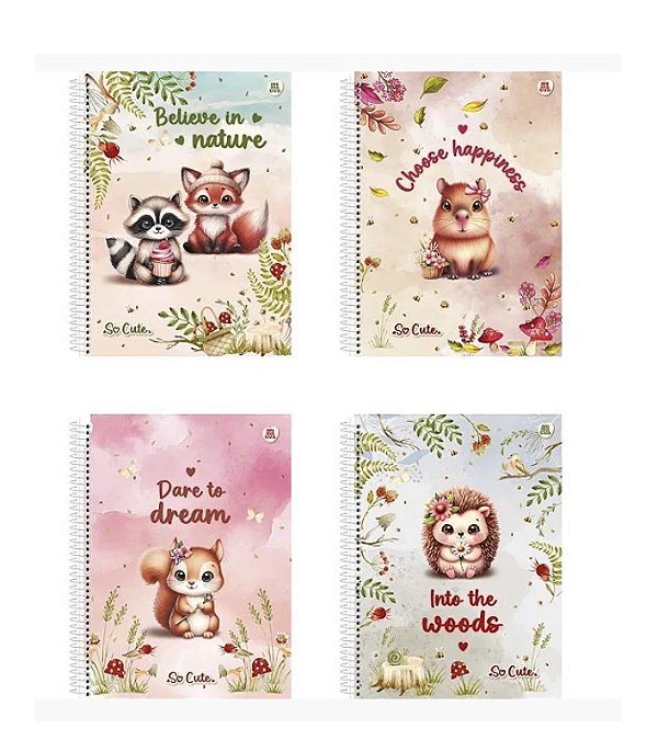 Caderneta so cute animativa 10398