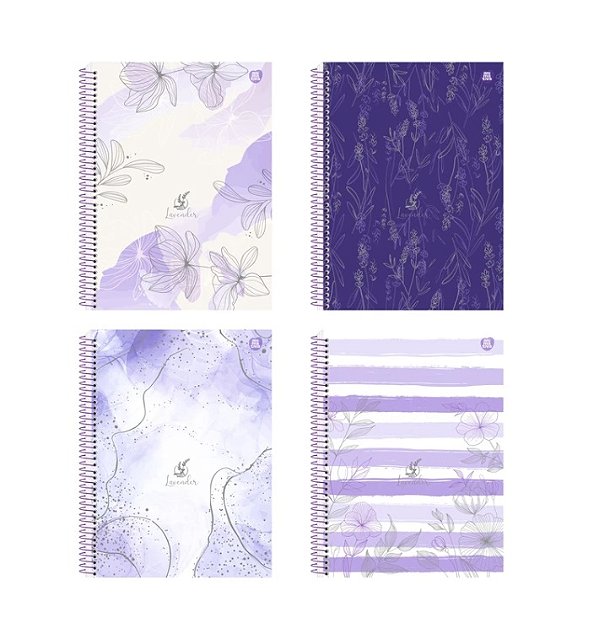 Caderneta Lavander Animativa 10400