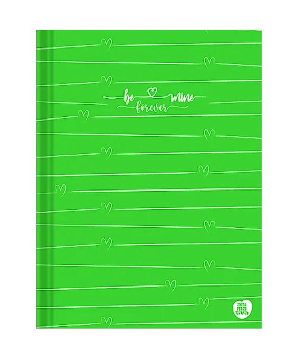 Caderneta Duplex Grampeada Be Mine Forever 10407