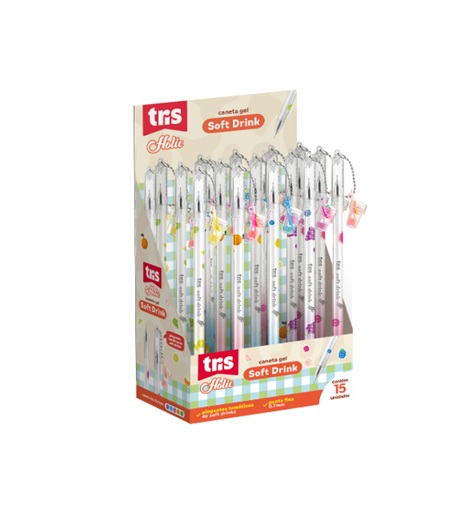 Caneta Gel Soft Drink Holic Lanchinho  0.7mm – Tris 910325