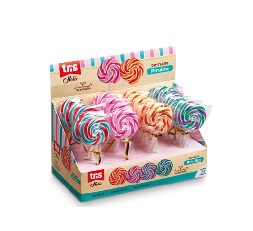 Borracha Pirulito Holic Docinhos - TRIS 910677