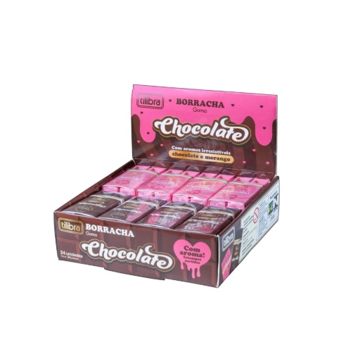 Borracha Chocolate com Aroma - TILIBRA  390682