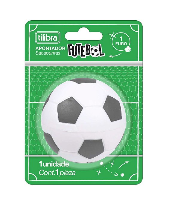 Apontador 1 Furo com Depósito - Futebol - TILIBRA 390356