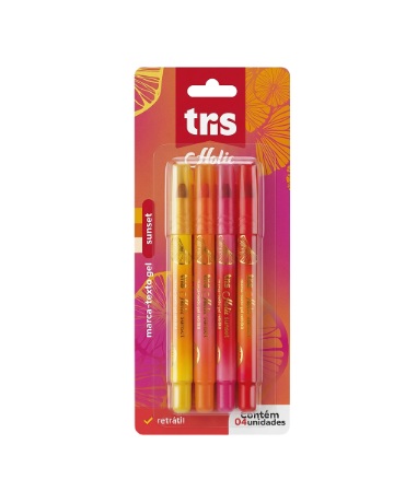 Marca-Texto Gel Holic Sunset  – Tris 915993