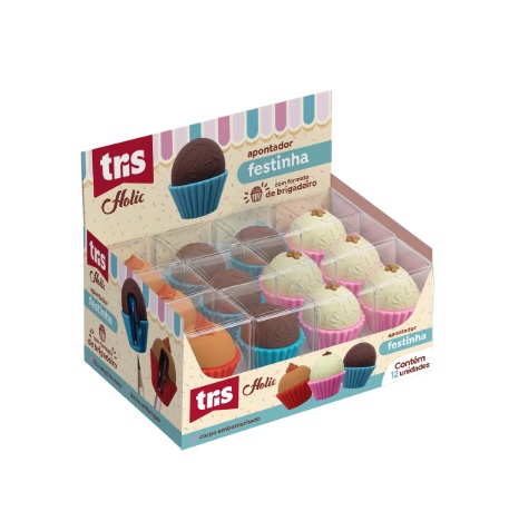 Apontador Festinha Holic Docinhos – Tris 916549