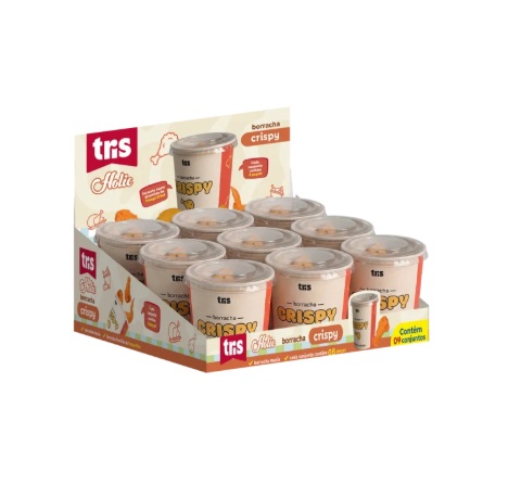 Borracha Crispy Holic Lanchinhos – Tris 915801