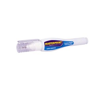 Caneta Corretiva MP 435 7 ml Metal Branca - Masterprint