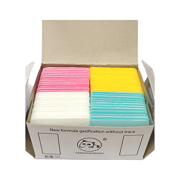 Giz Mágico para Tecidos Colorido Panda 50 Peças