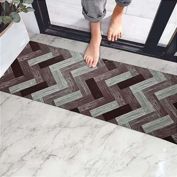Passadeira em Manta Vinilico Similar Laminado 50cm de largura, Ripado - Varios Tamanhos