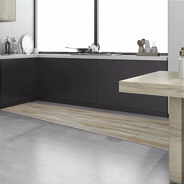 Passadeira em Manta Vinilico Similar Laminado 50cm de largura, Madeira Natural - Varios Tamanhos