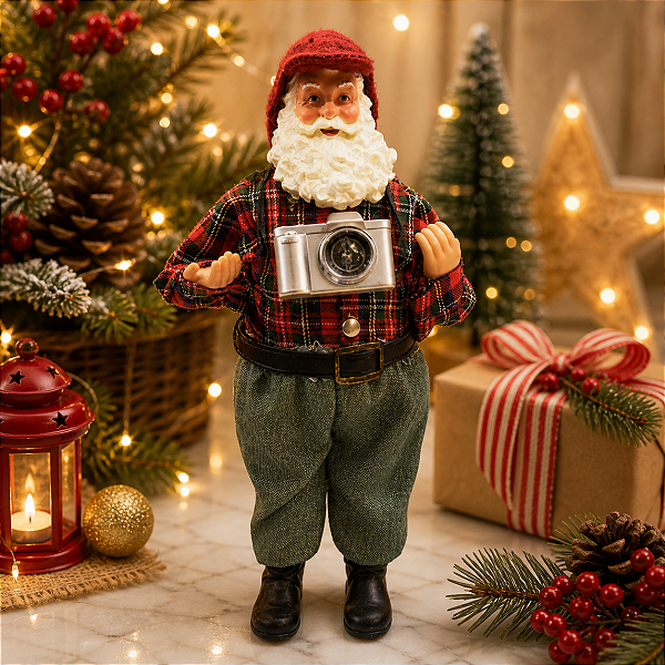 Papai Noel Fotógrafo Coleção