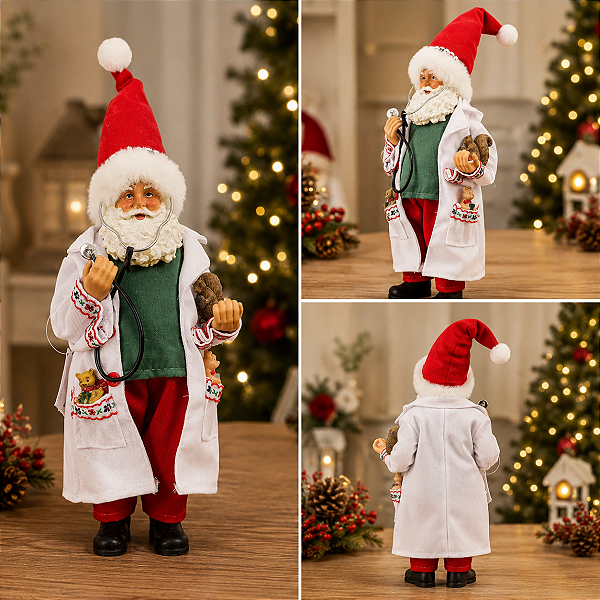 Papai Noel Veterinário Colecionável