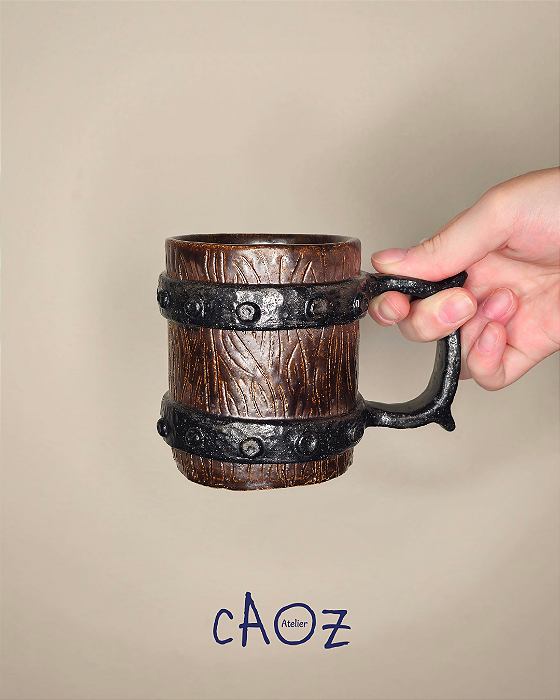 Caneca Medieval Viking