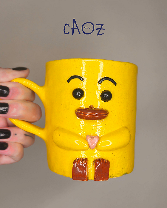 Caneca "Te Amo Patoda Vida"