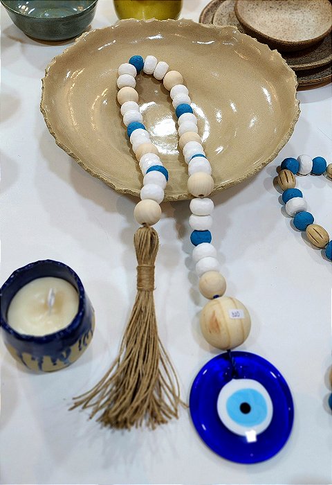 Colar de Mesa Olho Grego