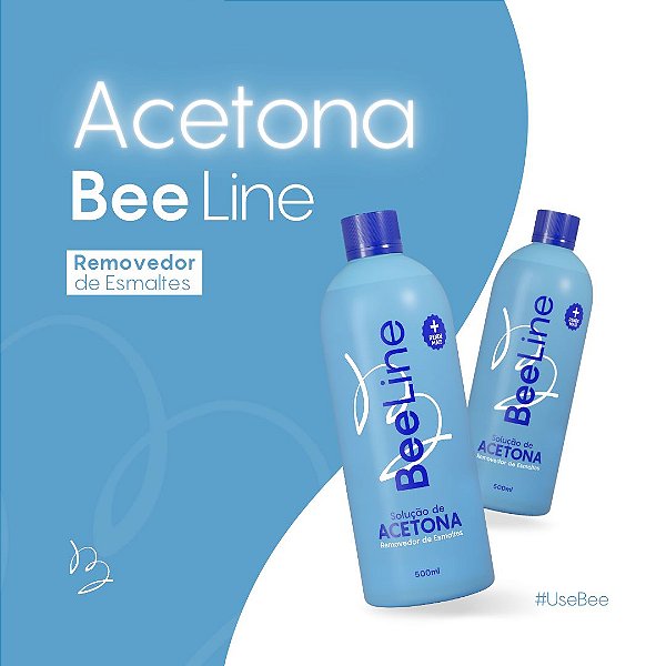 Removedor de Esmalte a base de acetona Bee Line 500ml
