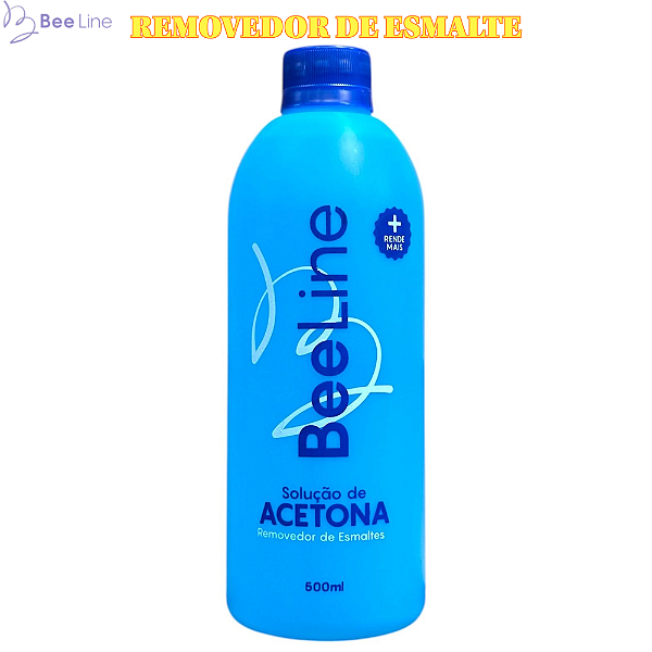 Removedor de Esmalte a base de acetona Bee Line 500ml