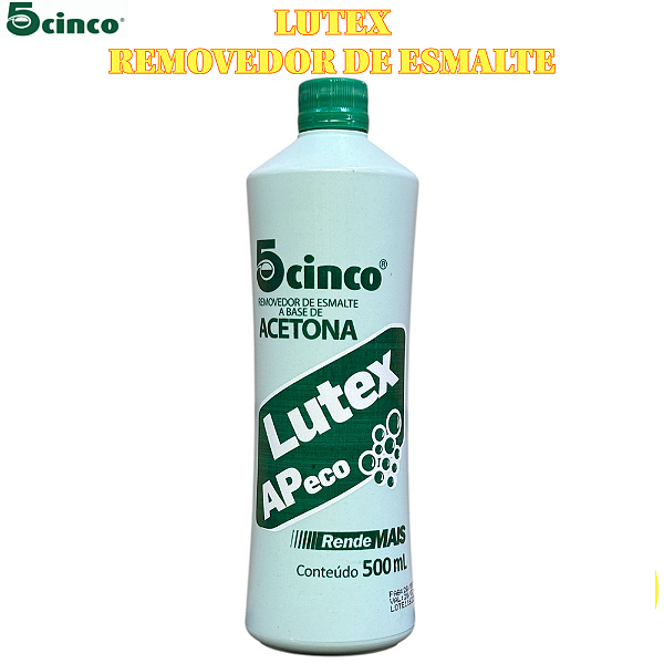 Lutex acetona Removedor 500ml removedor de esmalte