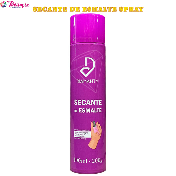Spray Secante Esmalte Diamanty 400ml