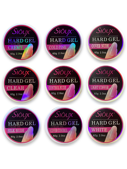 Sioux Hard Gel para unhas alongamento 60G