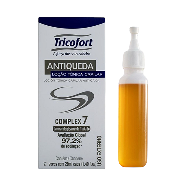 Tricofort Loção Tônica Capilar Antiqueda C/2 Ampolas 20ml