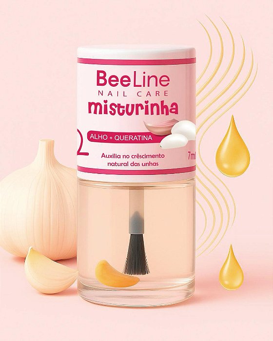 Esmaltes para unha crescimento fortalecimento hidratação proteção regeneração Bee line