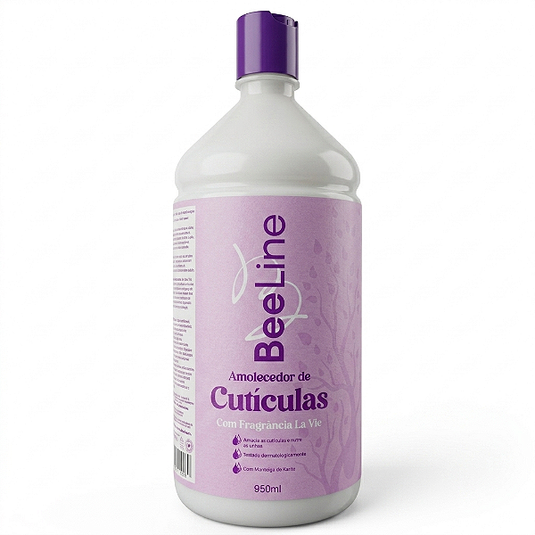 Amolecedor de Cutículas 950ml | Bee Line | Fragrância La Vie | Uso Profissional