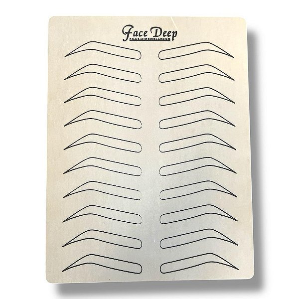 Pele Sintética Sobrancelha Marcada